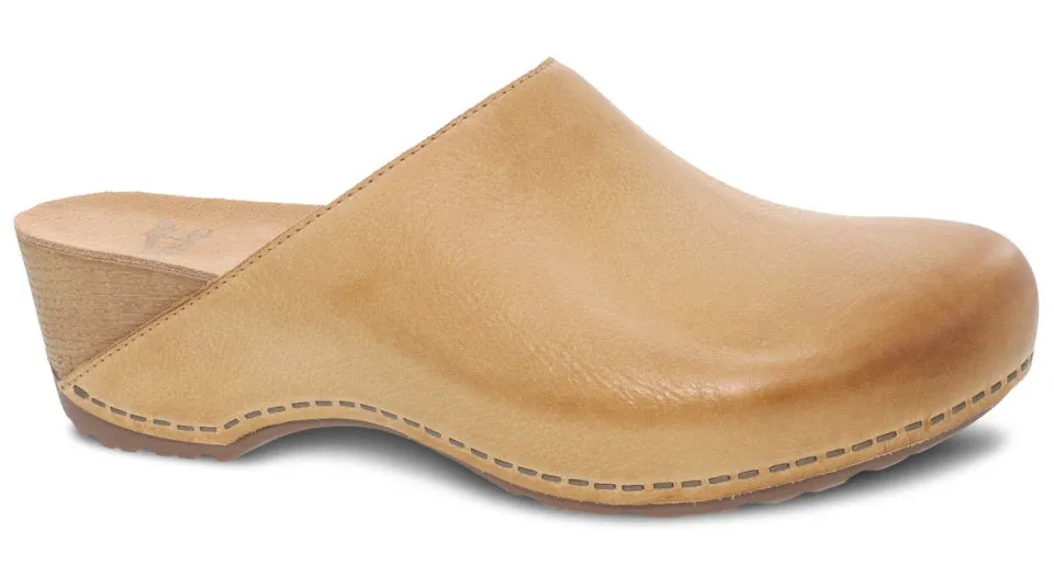 Dansko Talulah Tan Milled Burnished