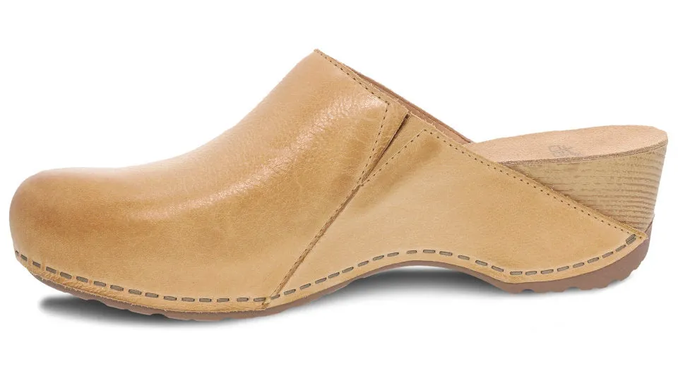 Dansko Talulah Tan Milled Burnished