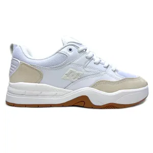 DC SHOES DC ASCEND WHITE WHITE GUM TRAINERS