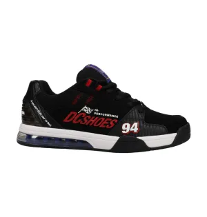 DC SHOES VERSATILE SE BLACK BLACK RED TRAINERS