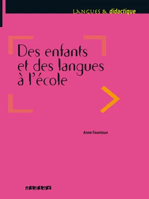 Des enfants et des langues a l ecole – Livre