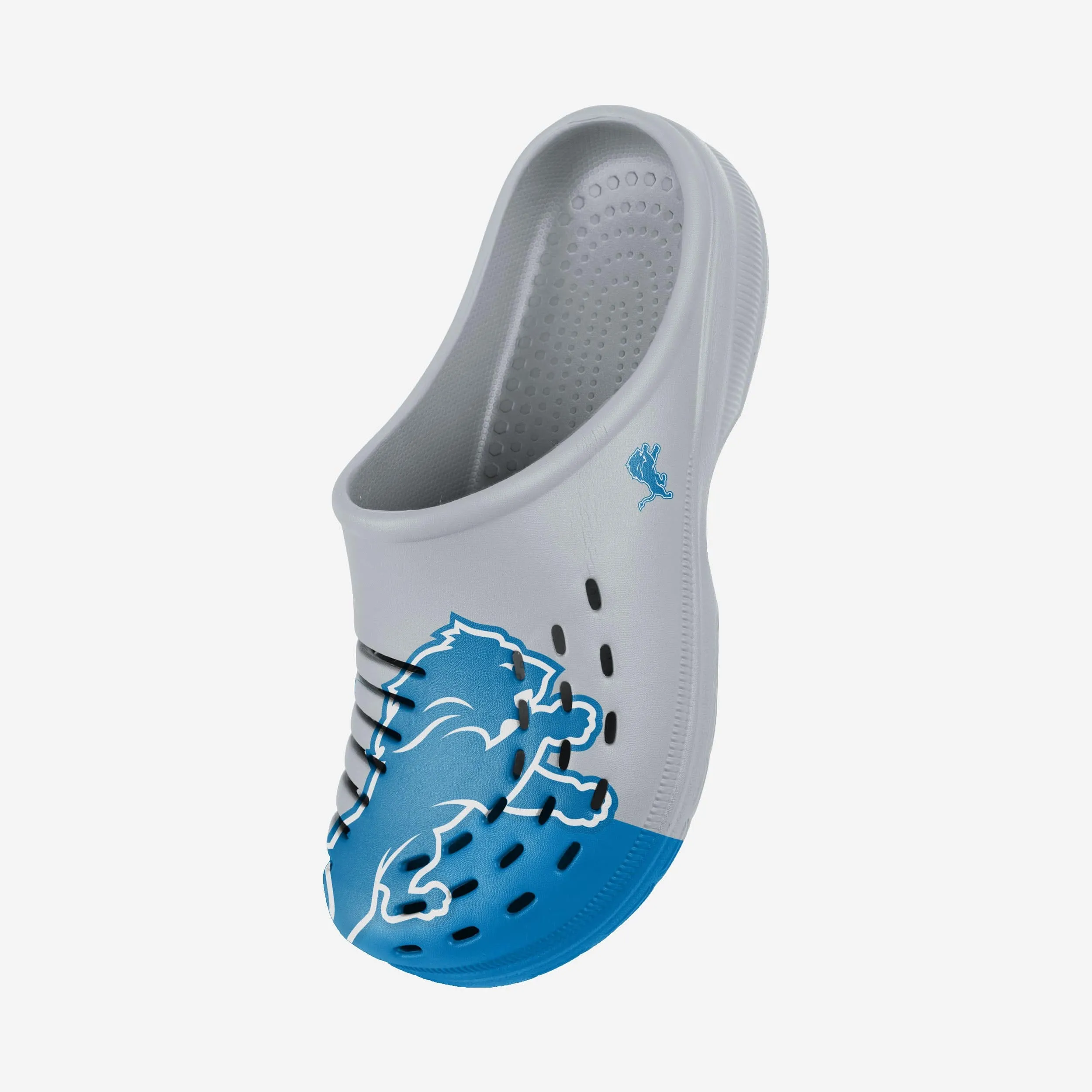 Detroit Lions Colorblock Big Logo Clog