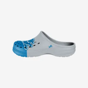 Detroit Lions Colorblock Big Logo Clog
