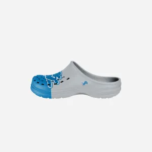 Detroit Lions Youth Colorblock Big Logo Clog
