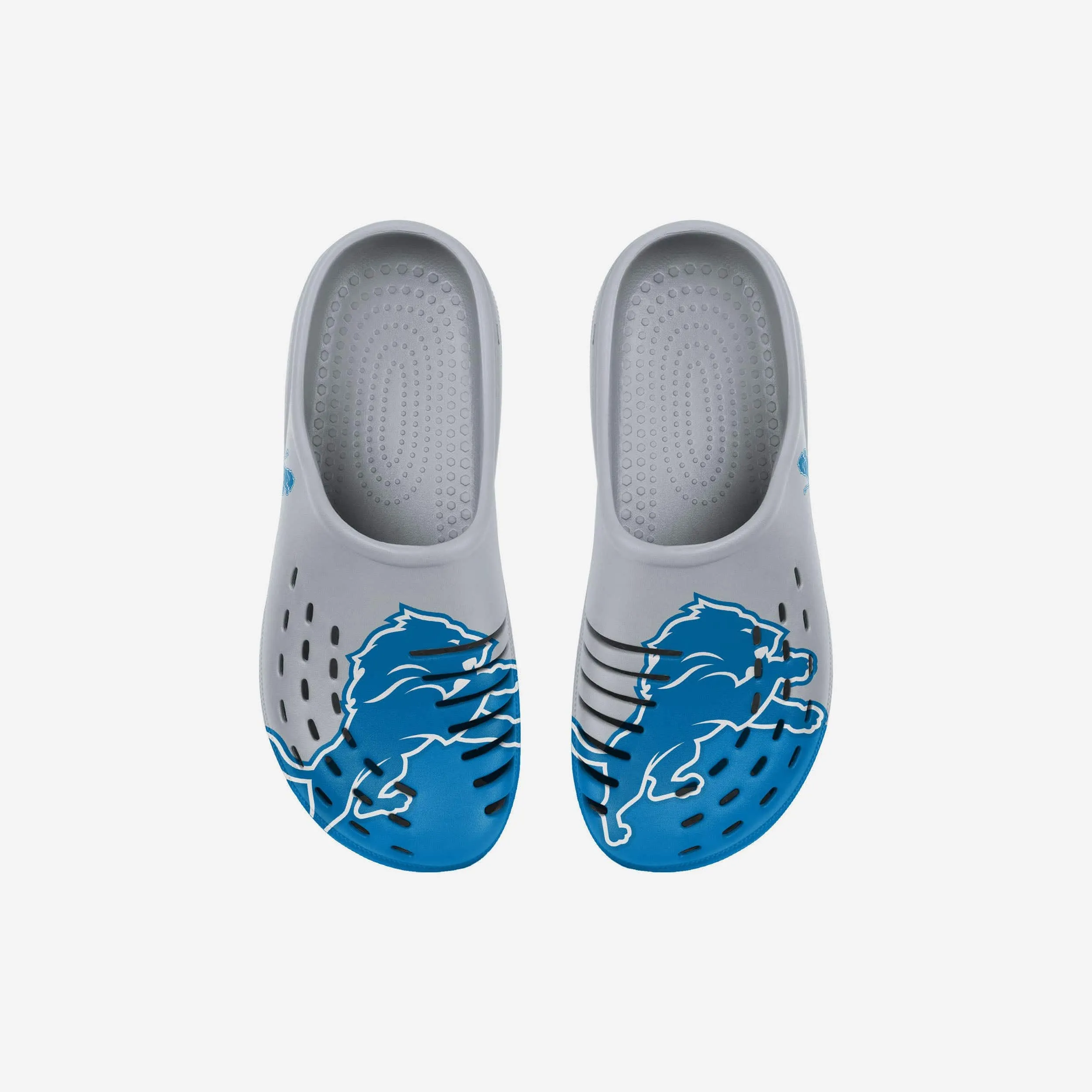 Detroit Lions Youth Colorblock Big Logo Clog