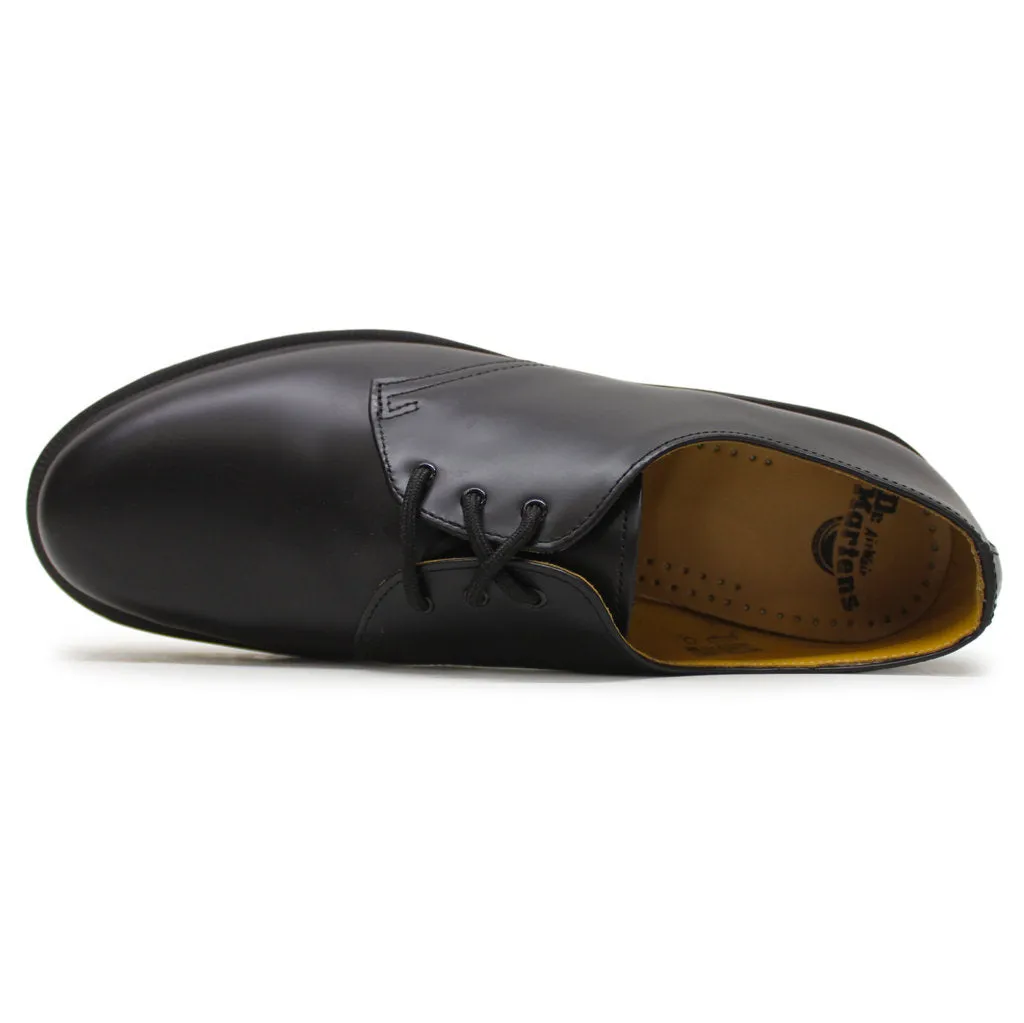 Dr. Martens 1461 PW Smooth 3-Eye Leather Unisex Derby Smart Shoes