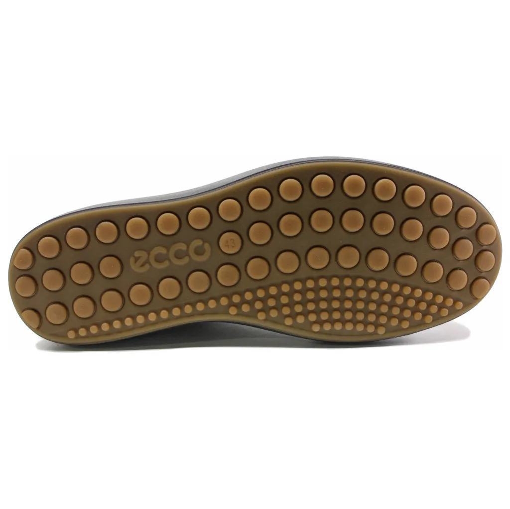 Ecco Soft 7 Full Grain Leather Men's Fashion Trainers