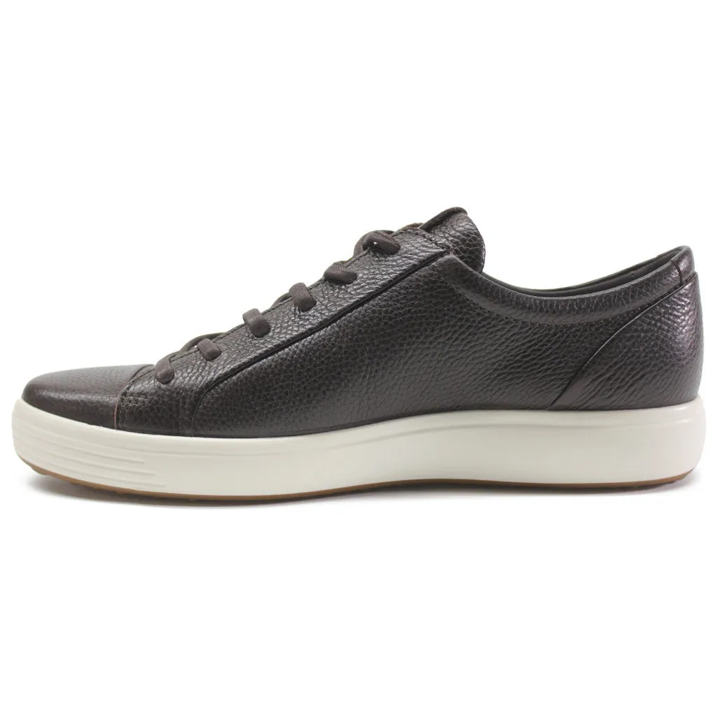 Ecco Soft 7 Full Grain Leather Men's Fashion Trainers