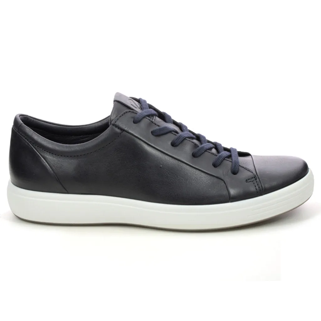 Ecco Soft 7 Full Grain Leather Men's Fashion Trainers