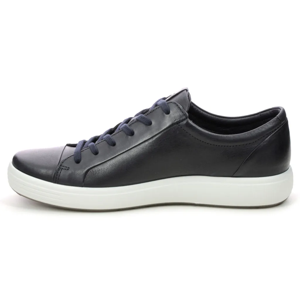Ecco Soft 7 Full Grain Leather Men's Fashion Trainers
