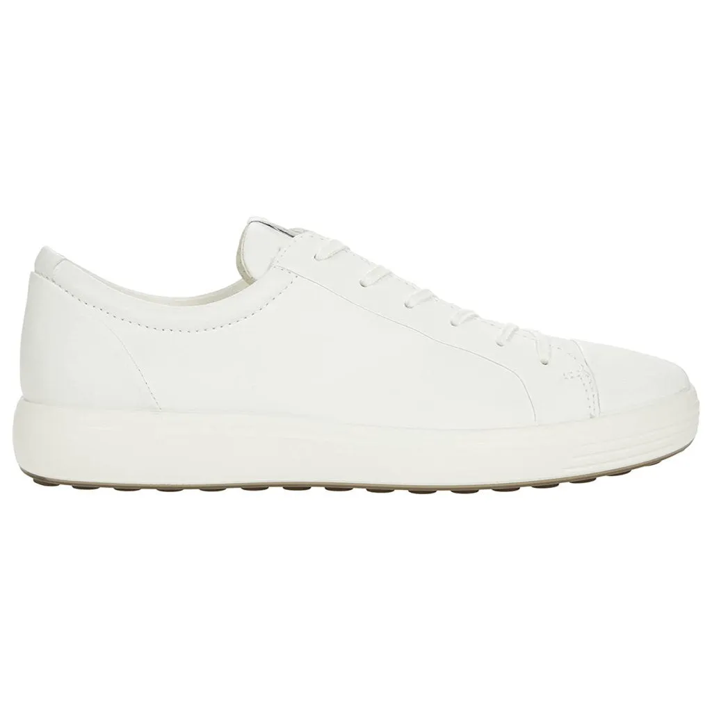 Ecco Soft 7 Full Grain Leather Men's Fashion Trainers