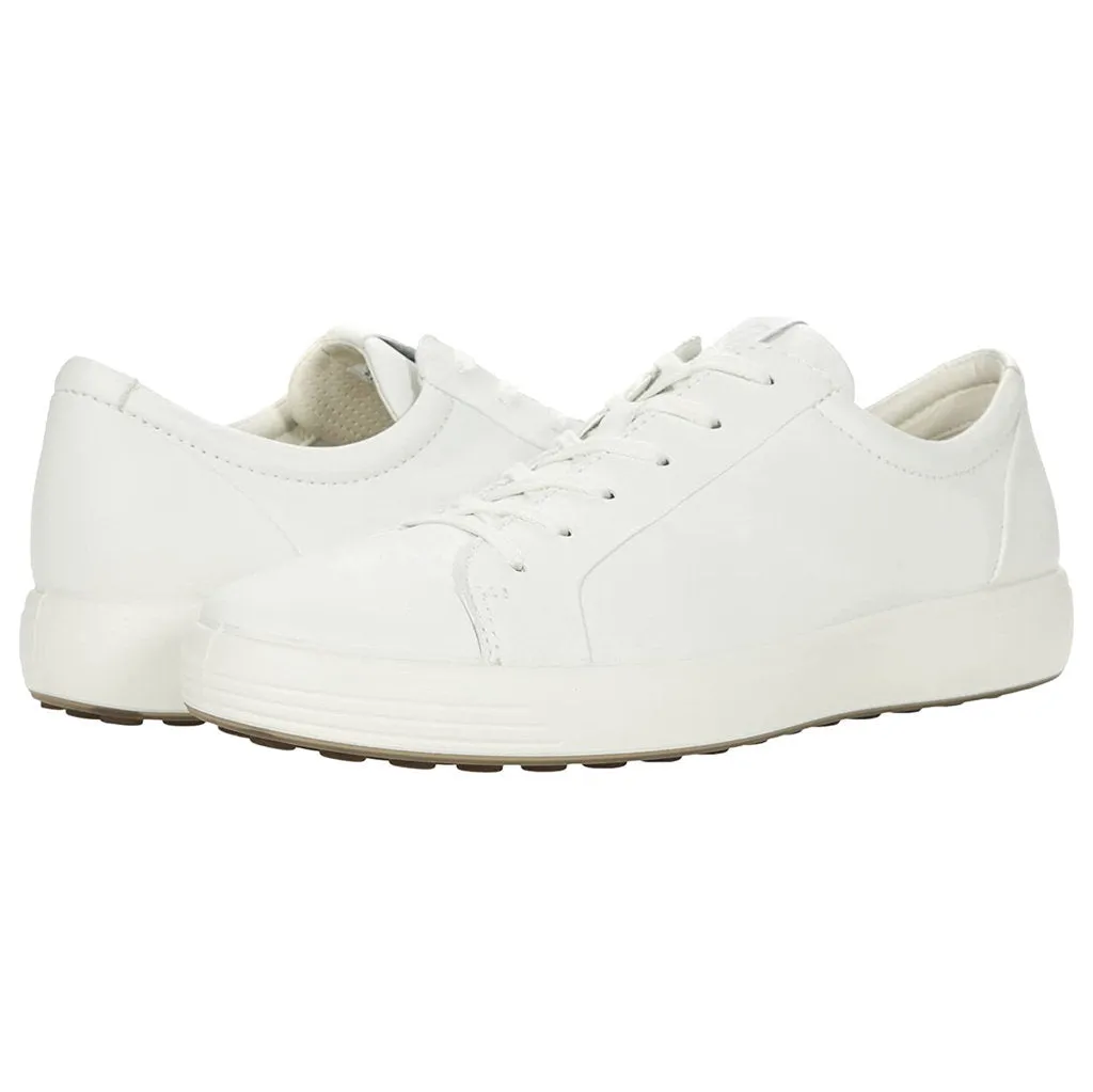 Ecco Soft 7 Full Grain Leather Men's Fashion Trainers