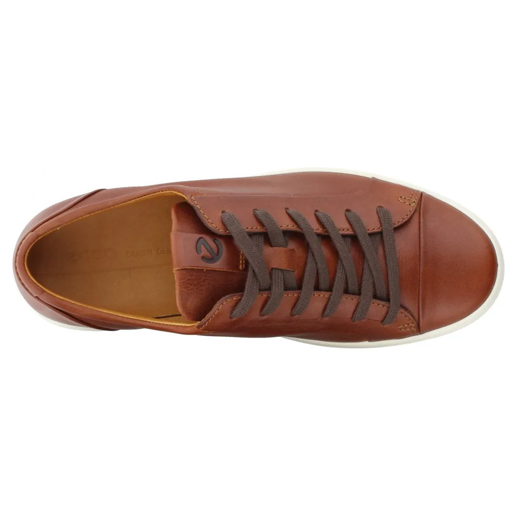 Ecco Soft 7 Full Grain Leather Men's Fashion Trainers