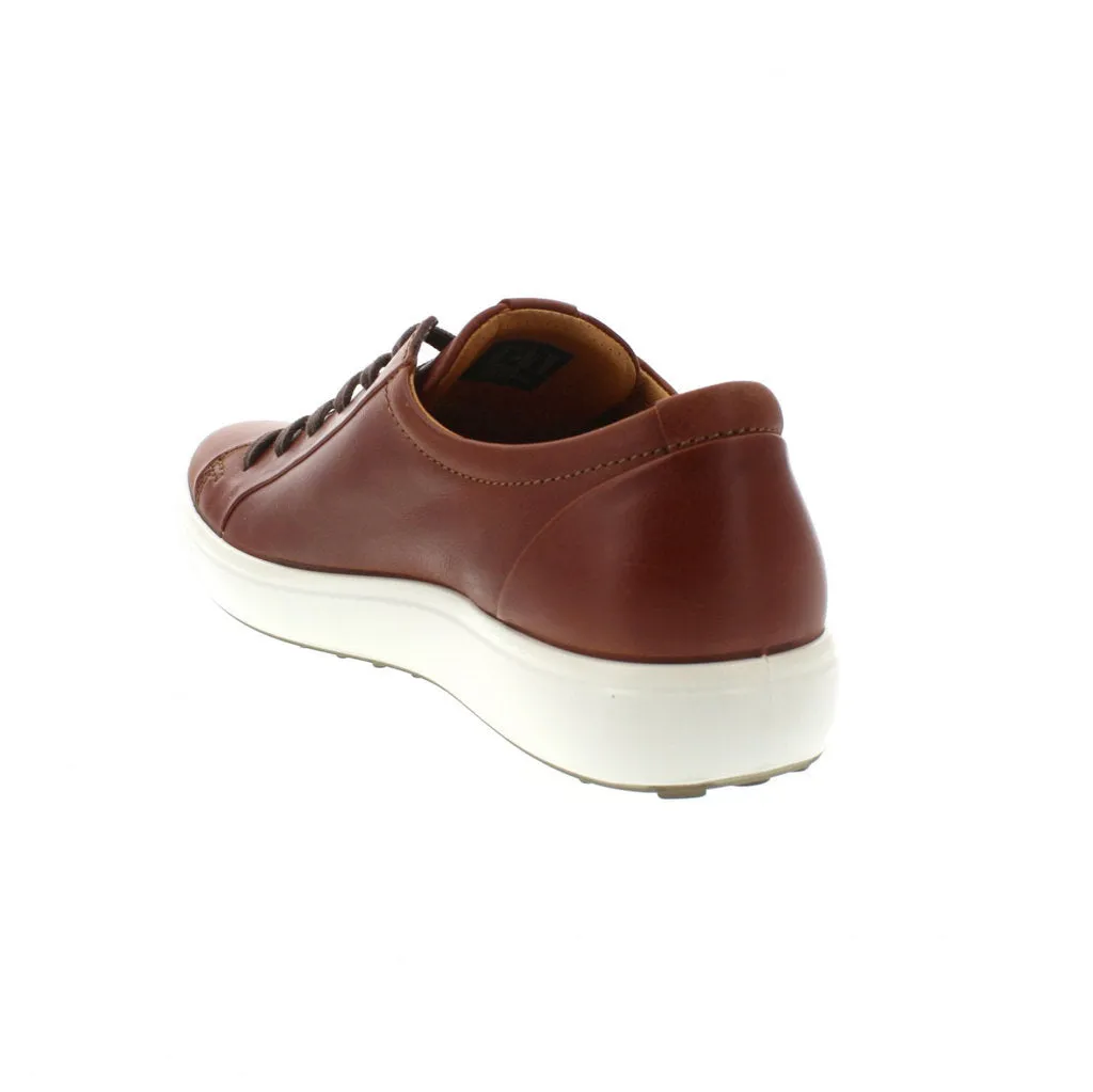 Ecco Soft 7 Full Grain Leather Men's Fashion Trainers