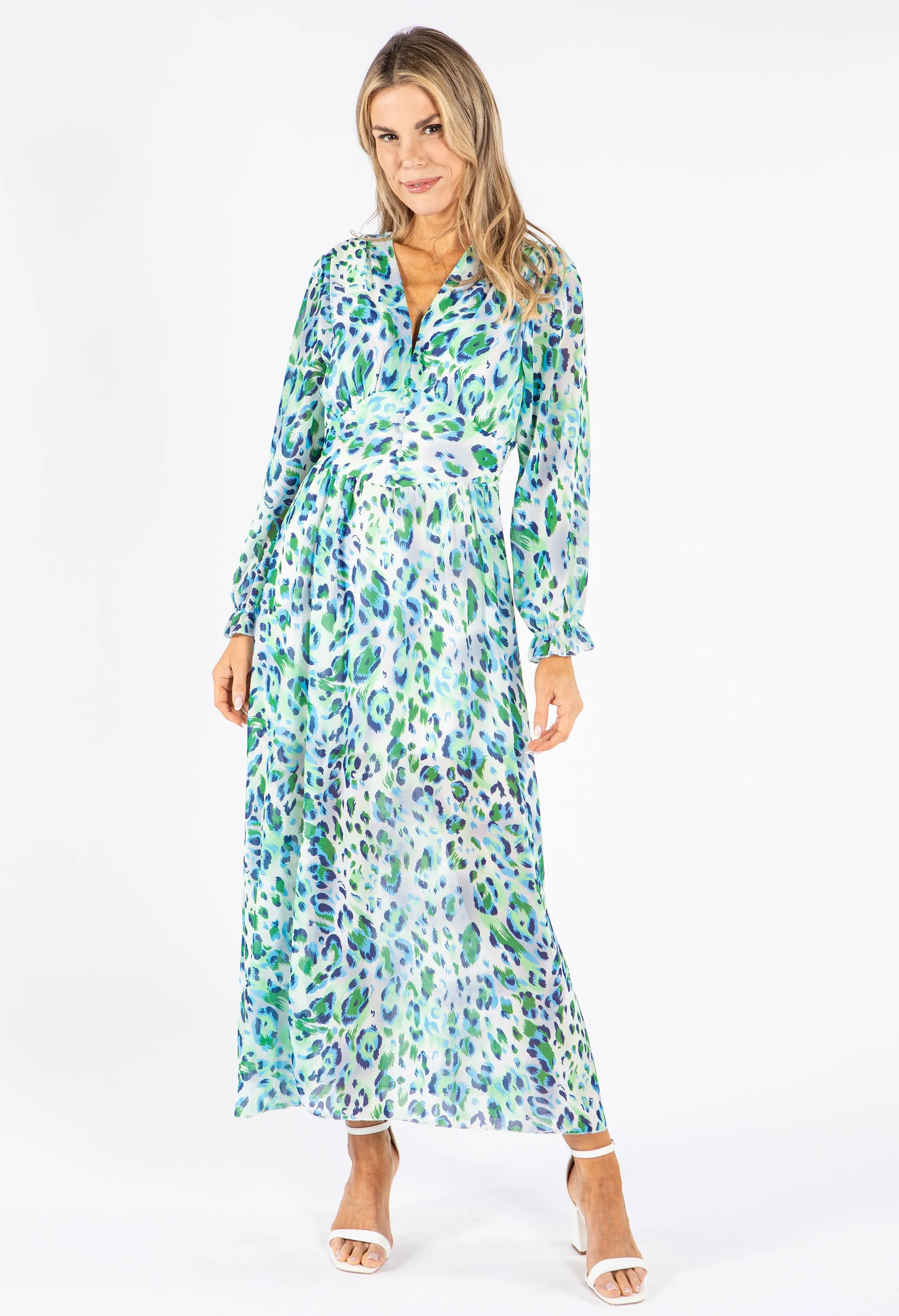 Elle Dress in Leo Print