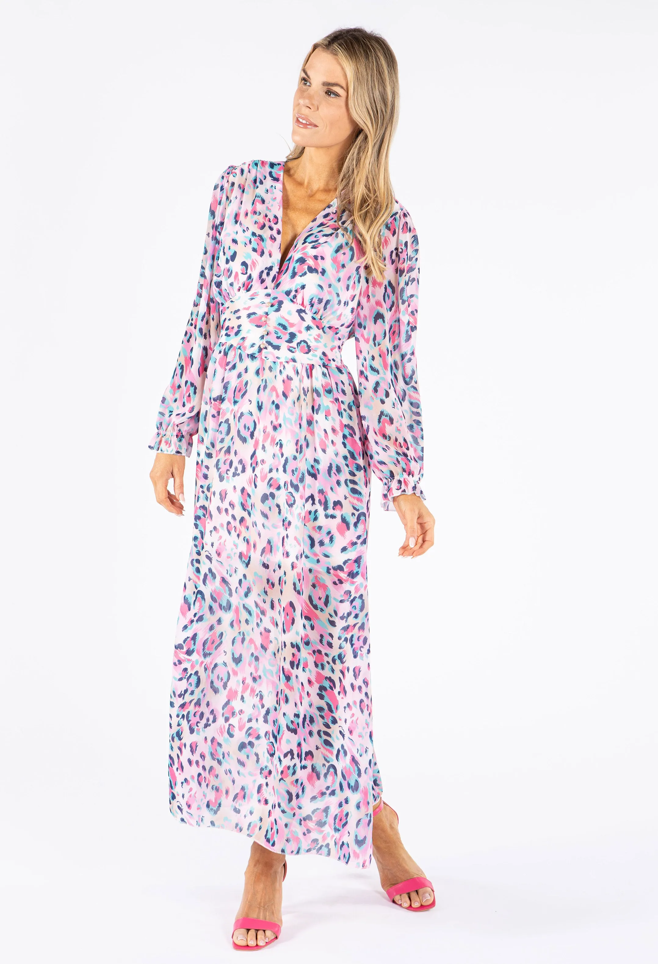 Elle Dress in Leo Print