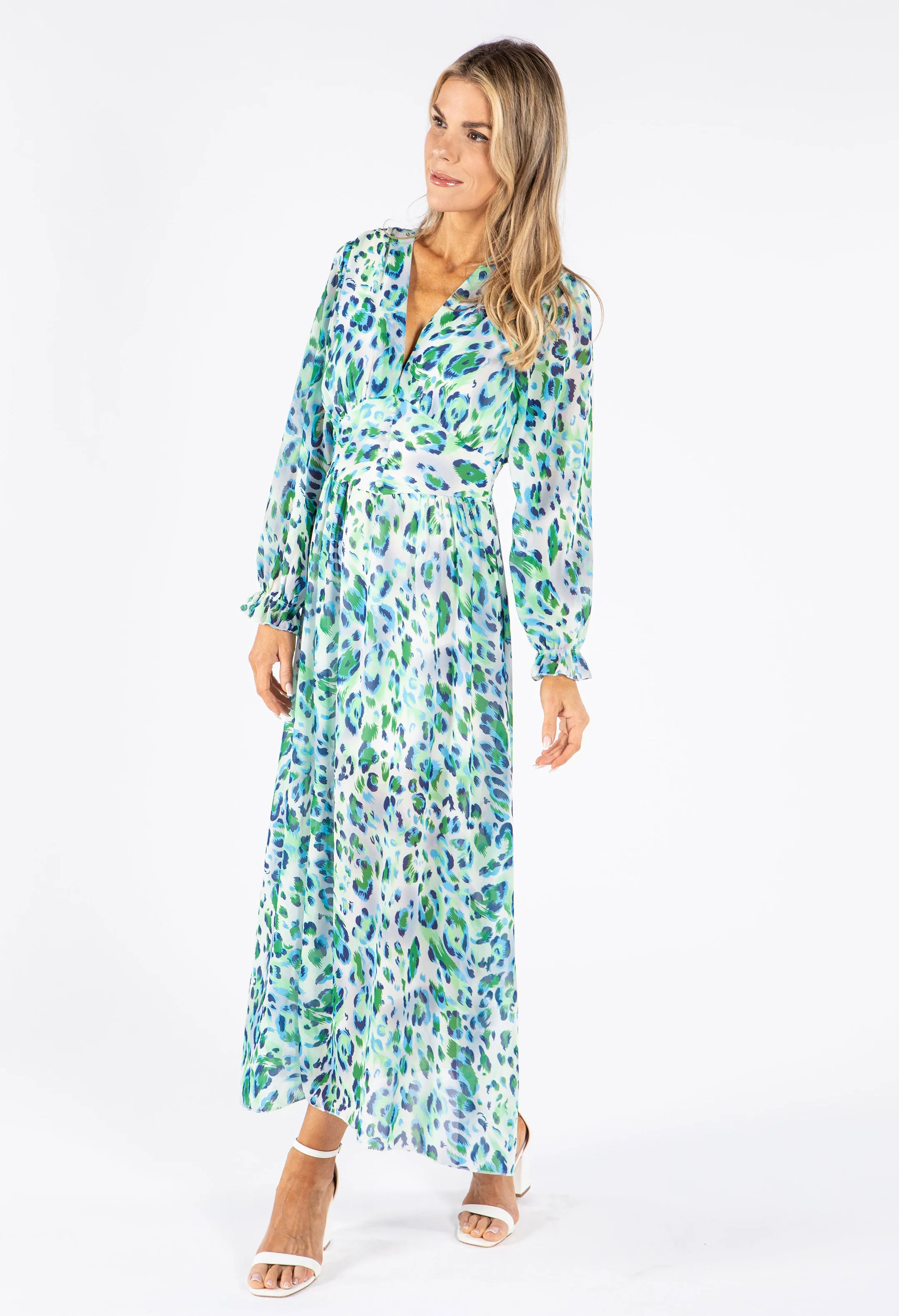 Elle Dress in Leo Print