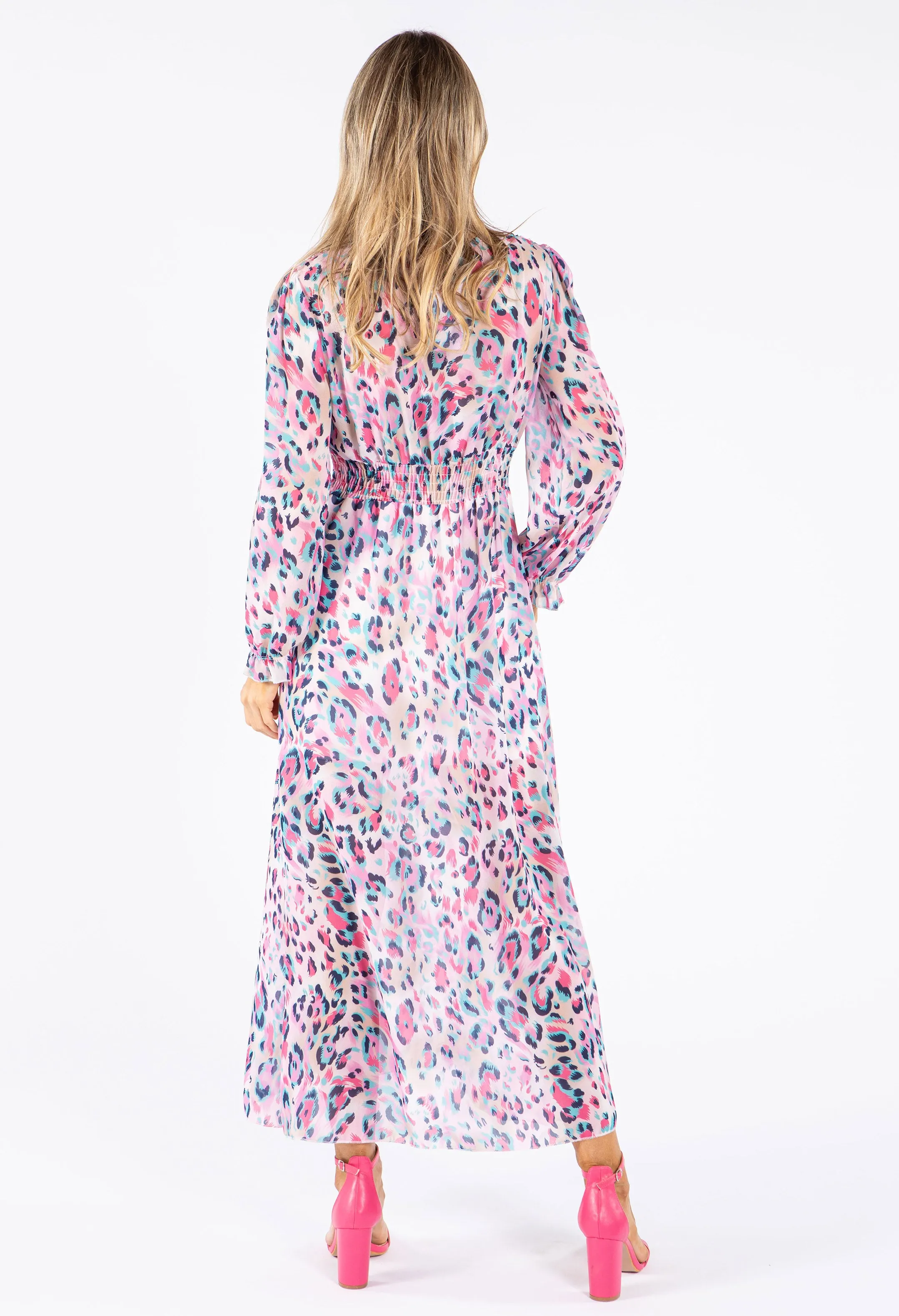Elle Dress in Leo Print