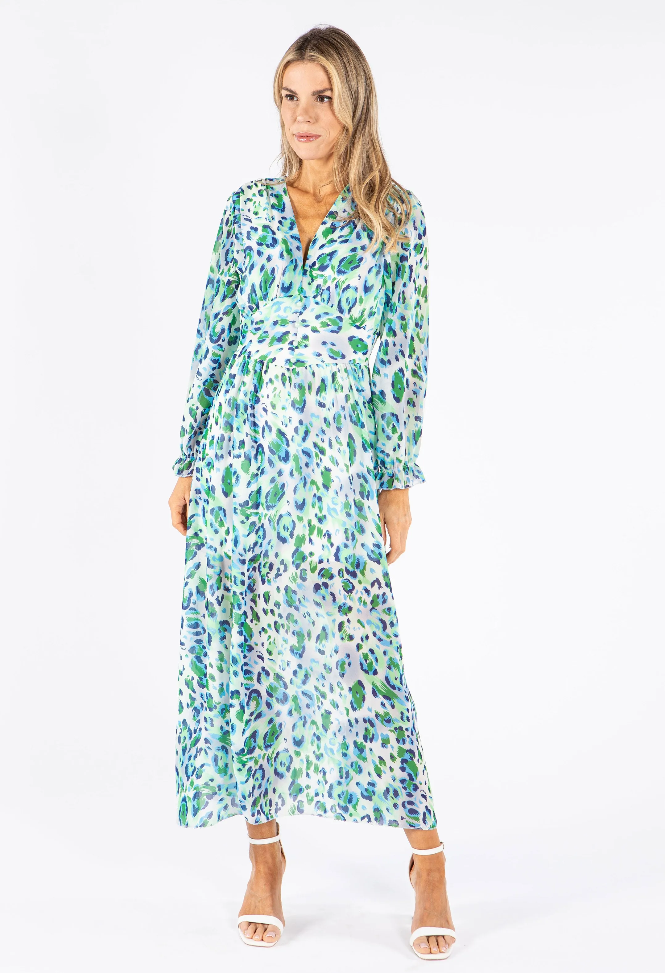 Elle Dress in Leo Print