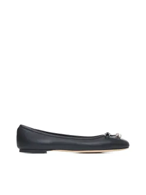 Elme leather ballet flats