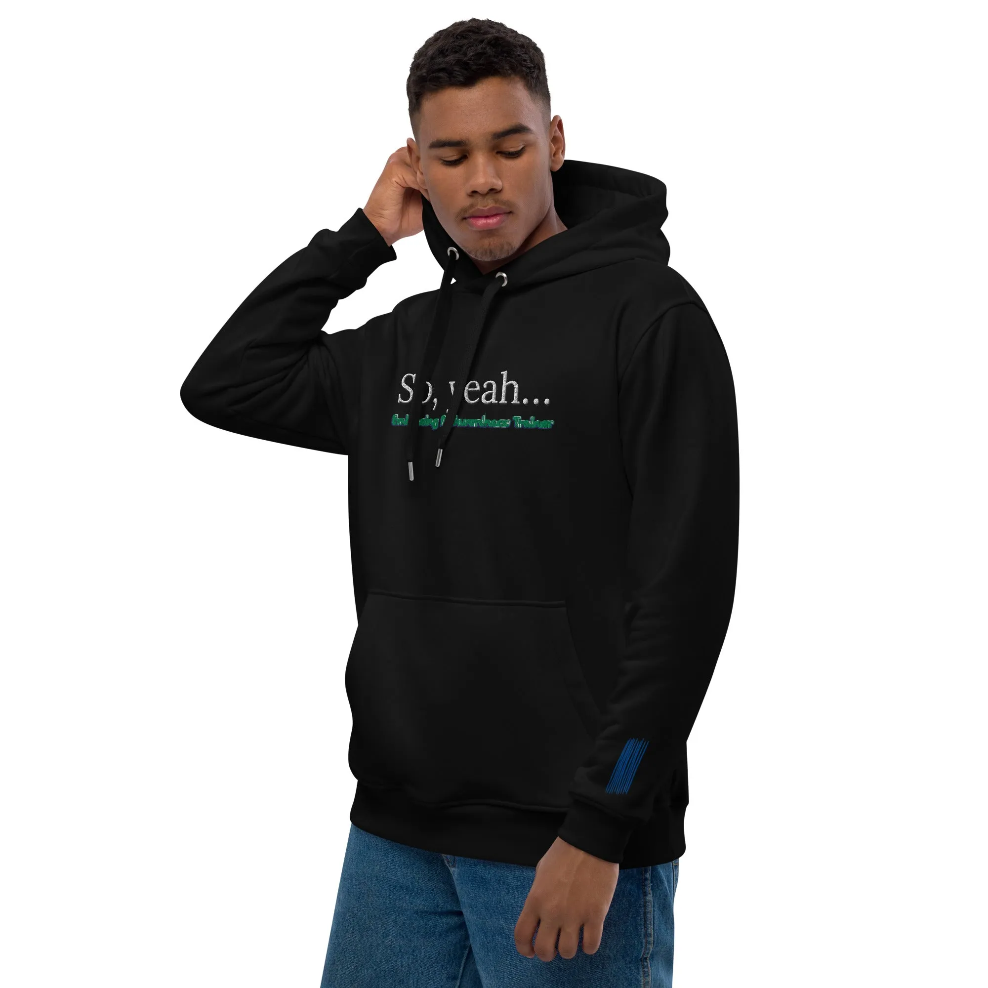 Embracing Awkwardness Trainer Premium eco hoodie