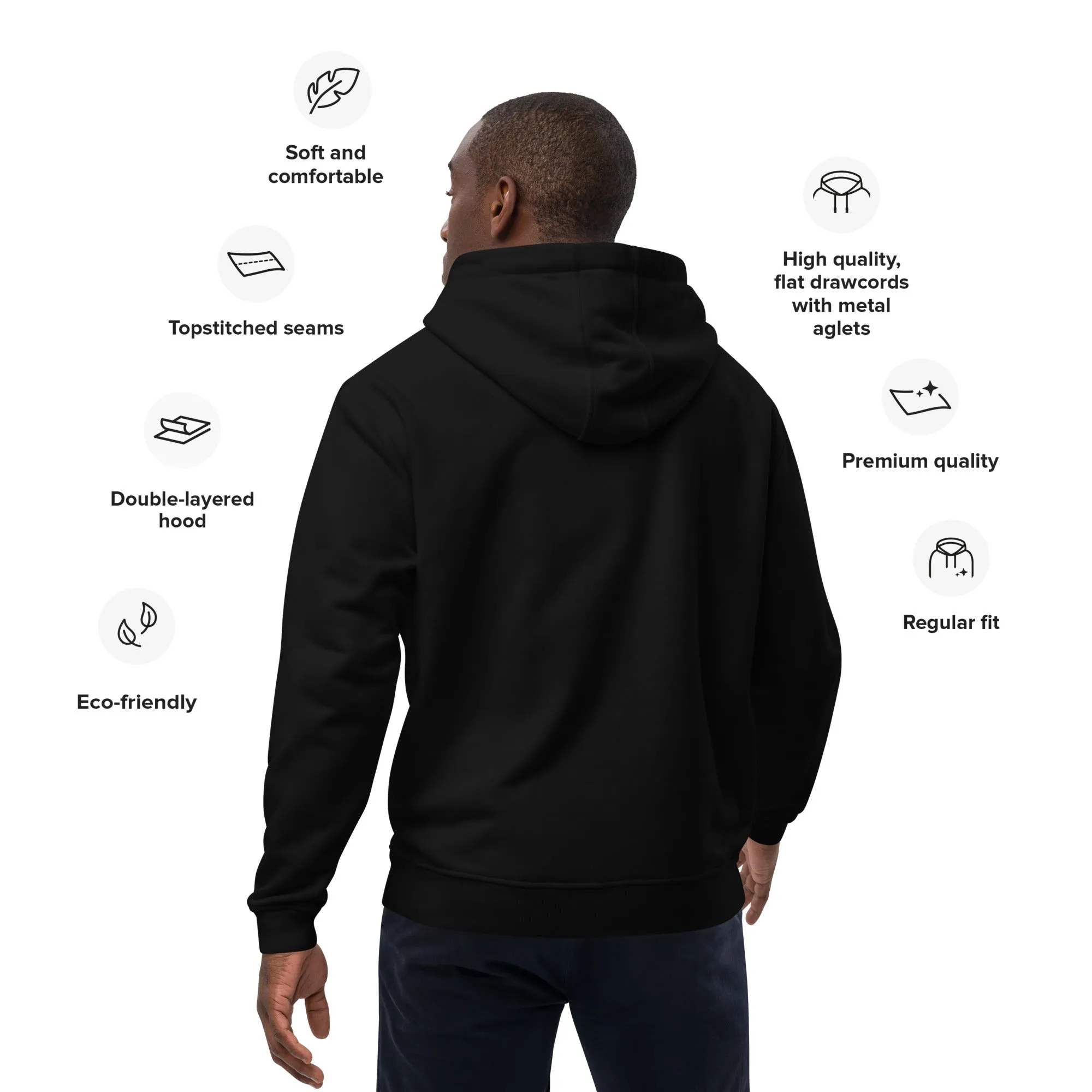 Embracing Awkwardness Trainer Premium eco hoodie