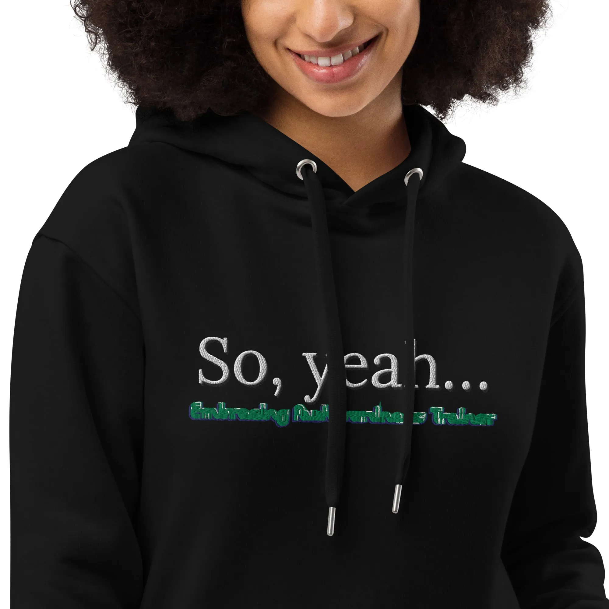 Embracing Awkwardness Trainer Premium eco hoodie