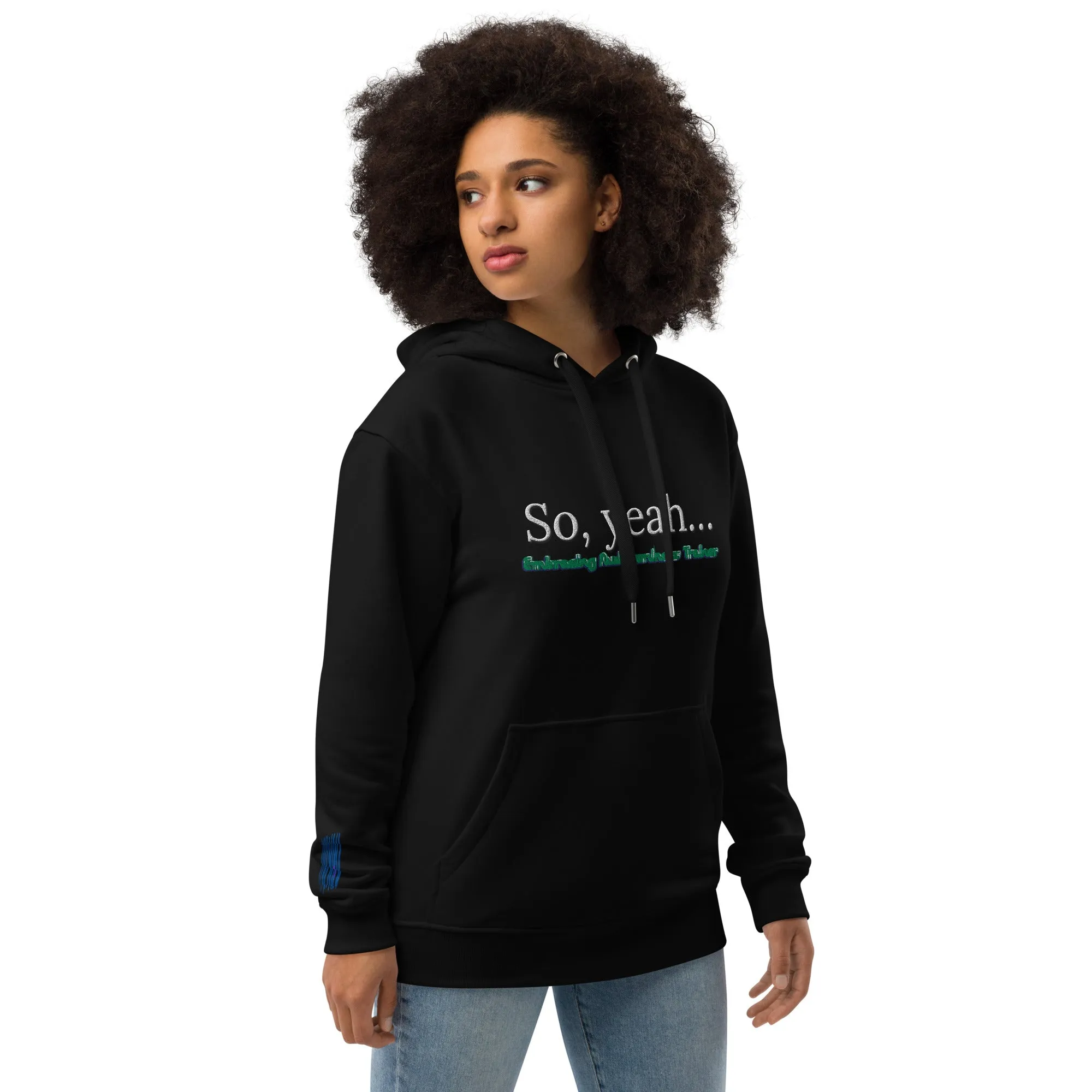 Embracing Awkwardness Trainer Premium eco hoodie