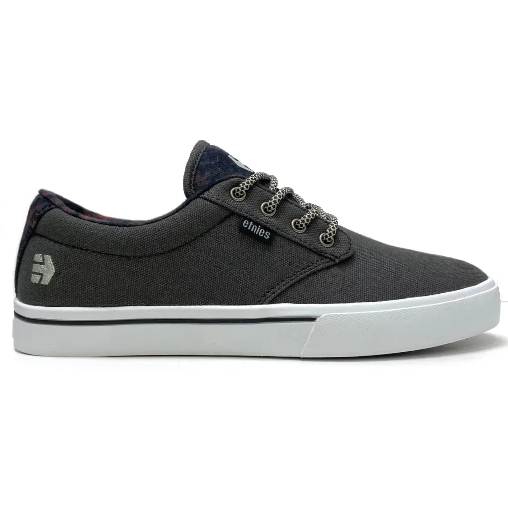 ETNIES JAMESON 2 GREY CORROSION WASH TRAINERS (UK 10)