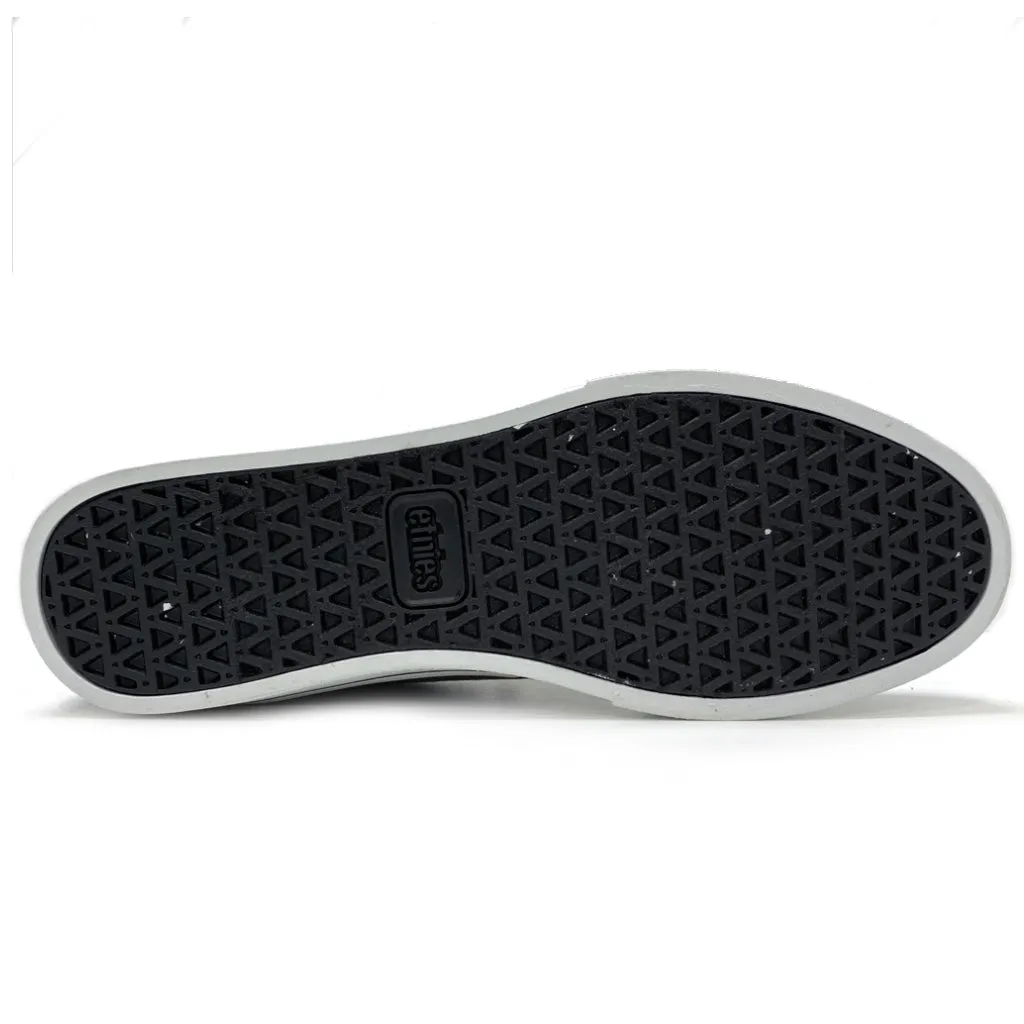 ETNIES JAMESON 2 GREY CORROSION WASH TRAINERS (UK 10)