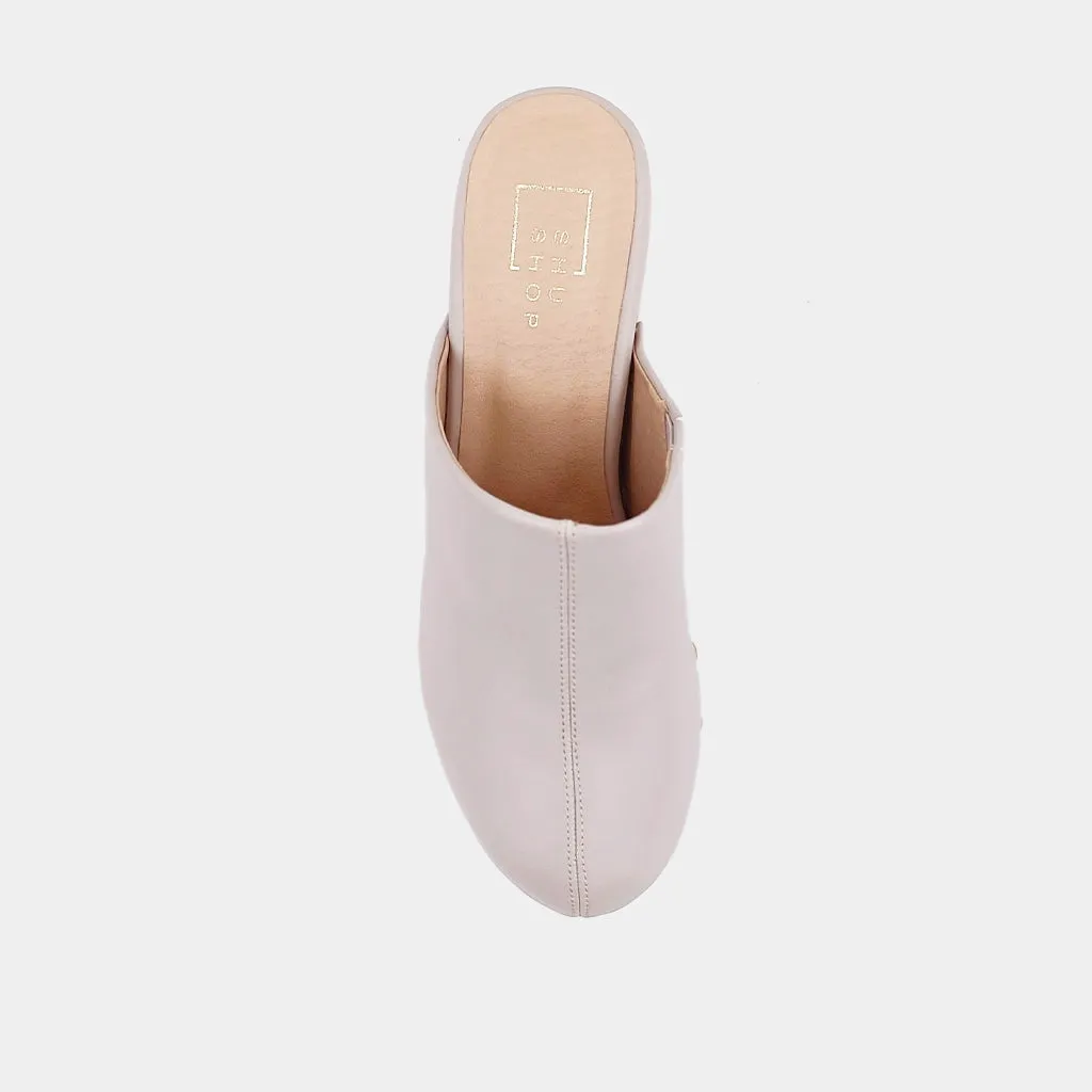 Gigi Platform Mule Mushroom