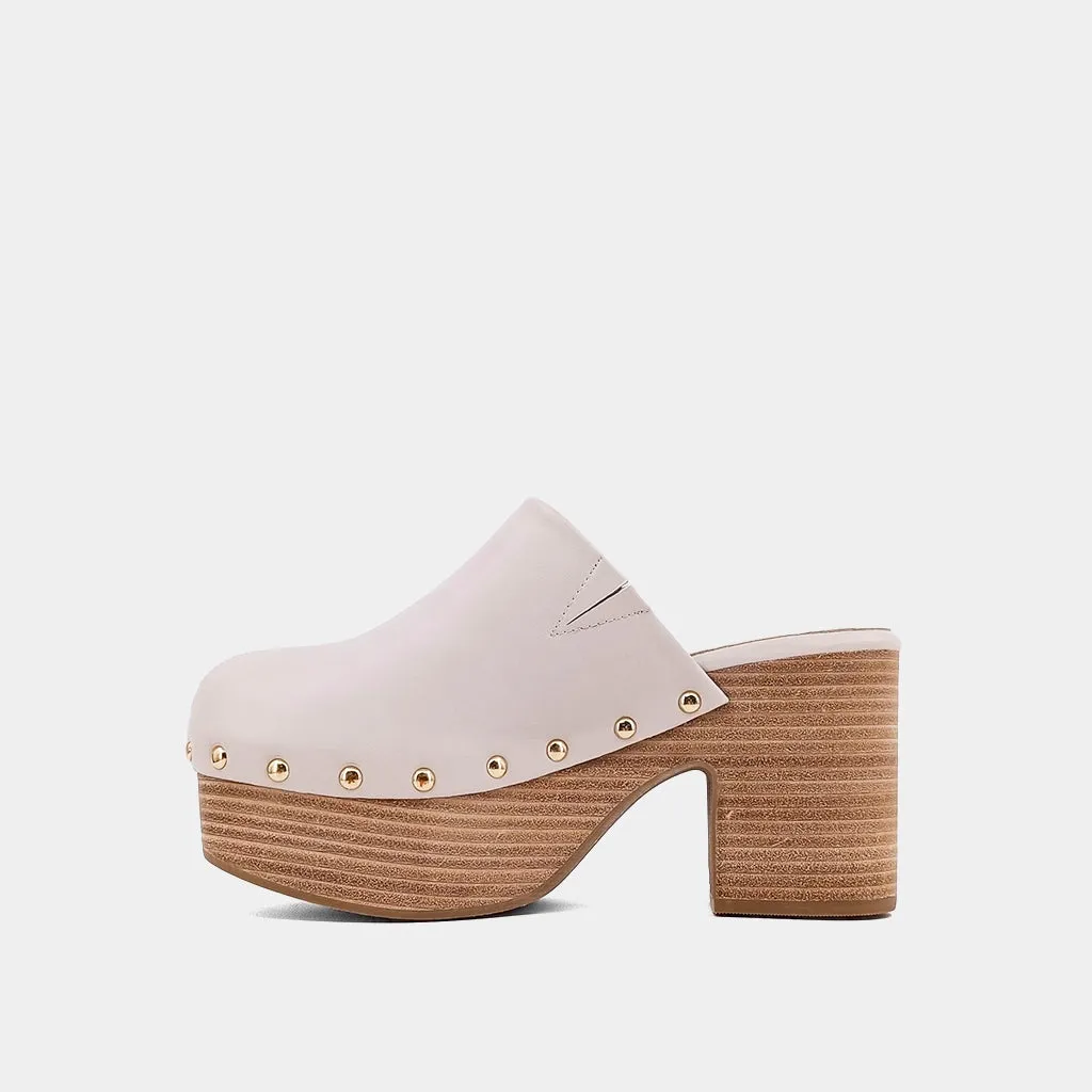 Gigi Platform Mule Mushroom