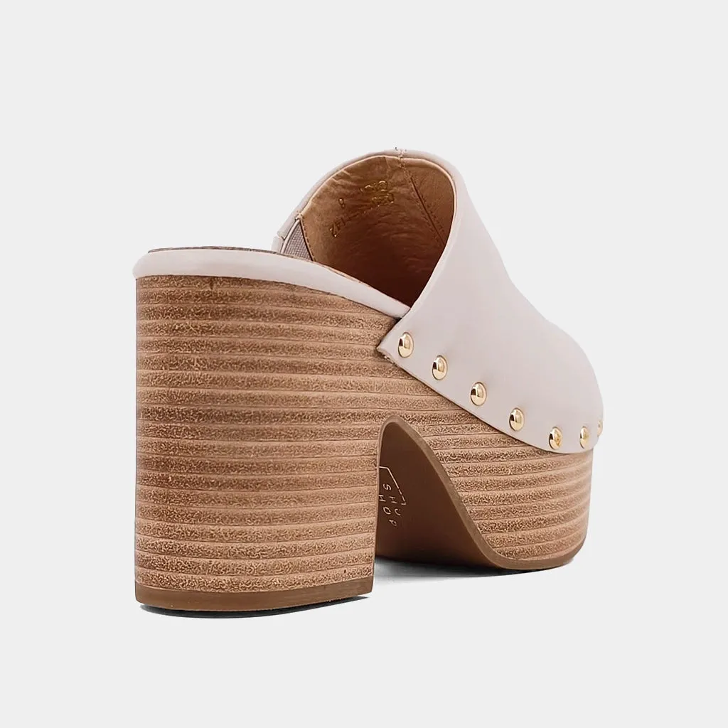 Gigi Platform Mule Mushroom