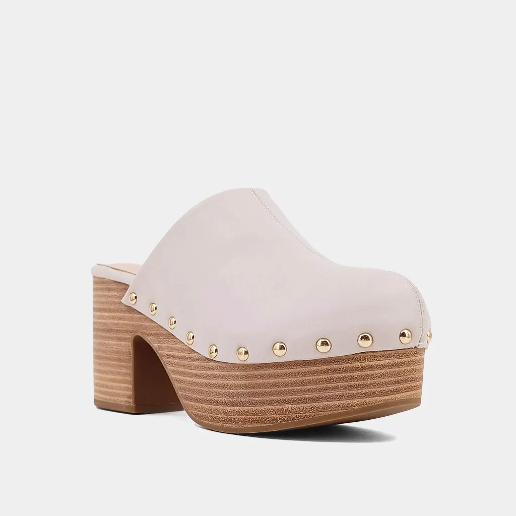 Gigi Platform Mule Mushroom