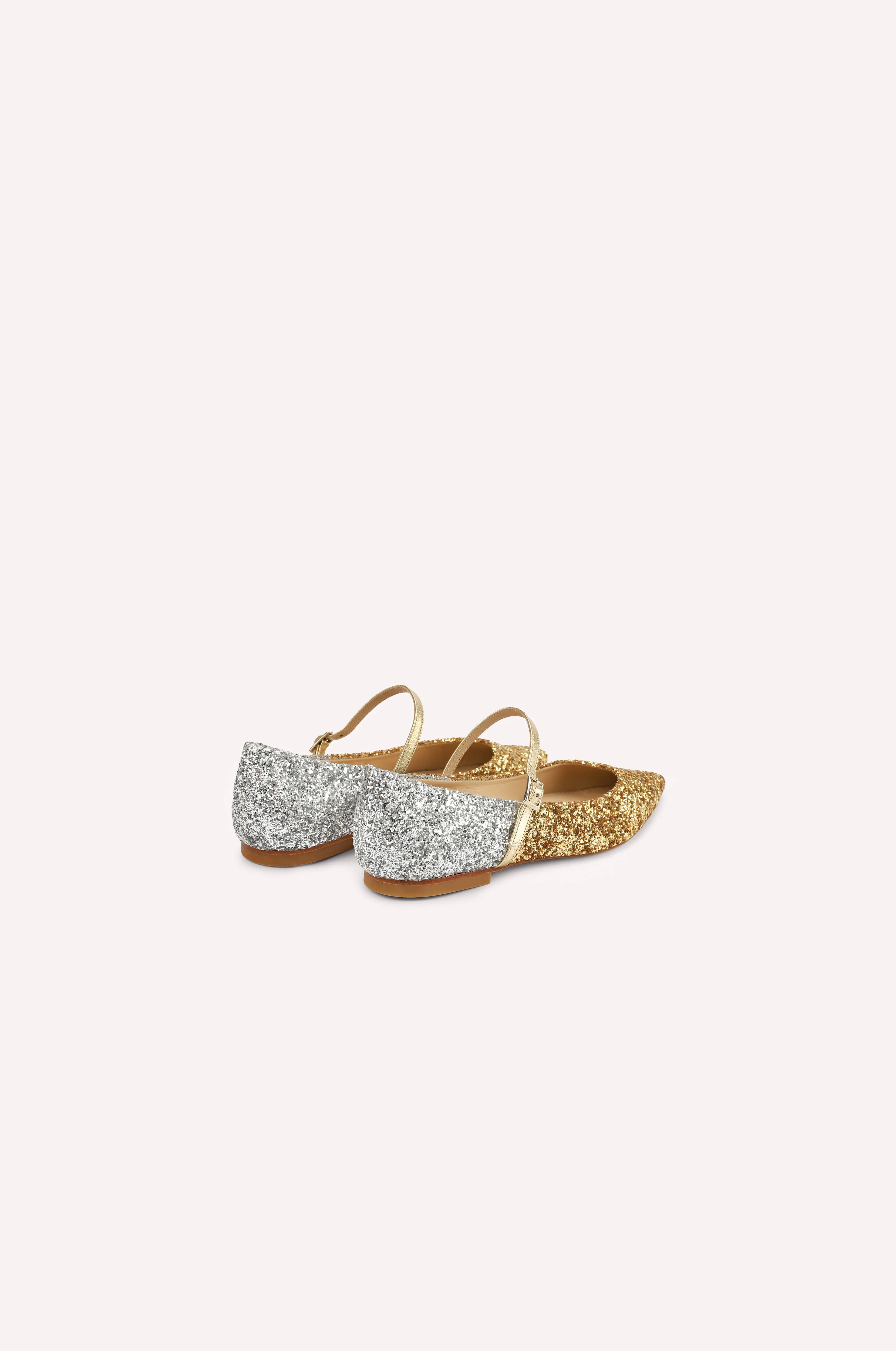 Glitter Ballet Flats