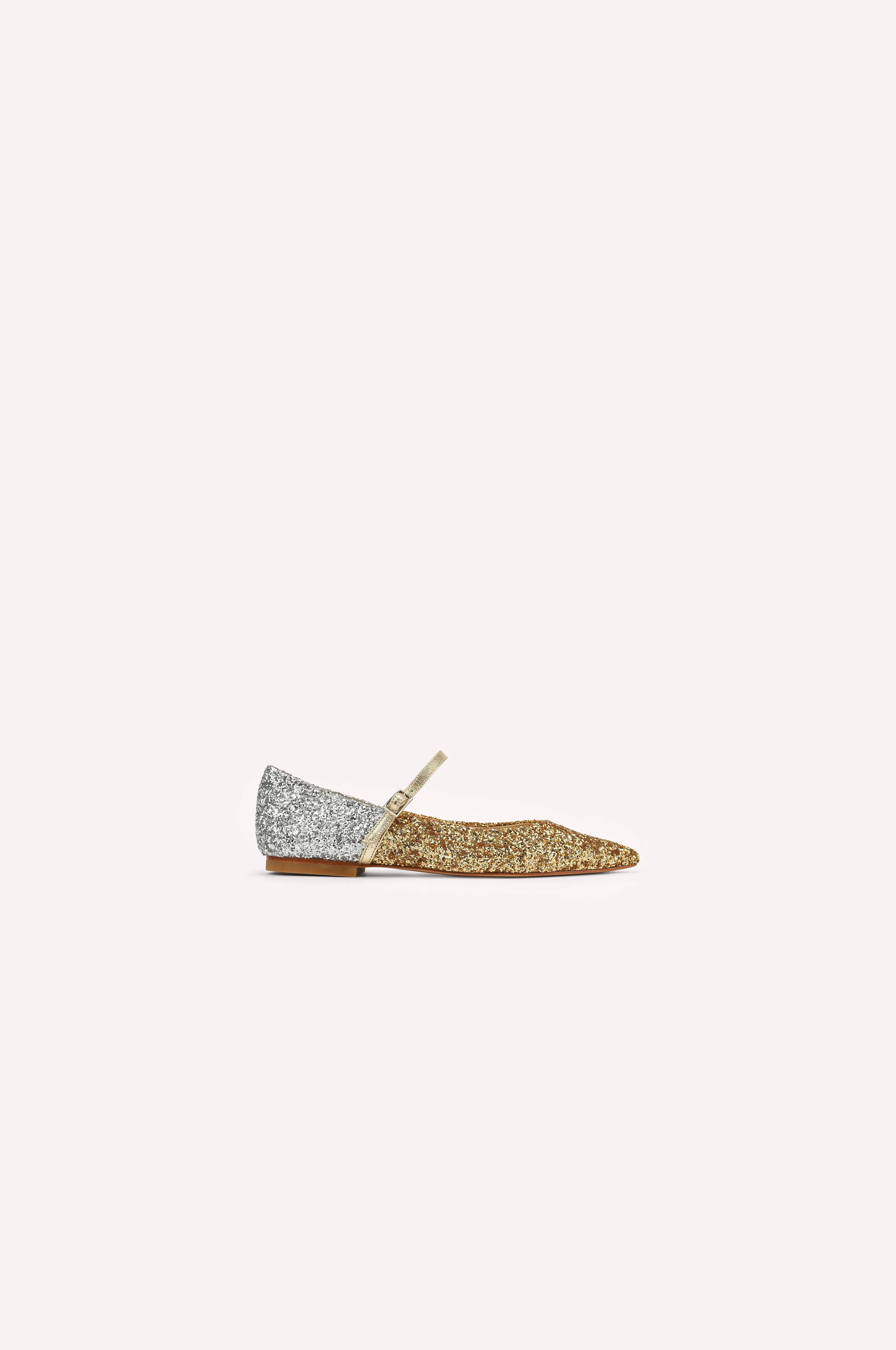 Glitter Ballet Flats