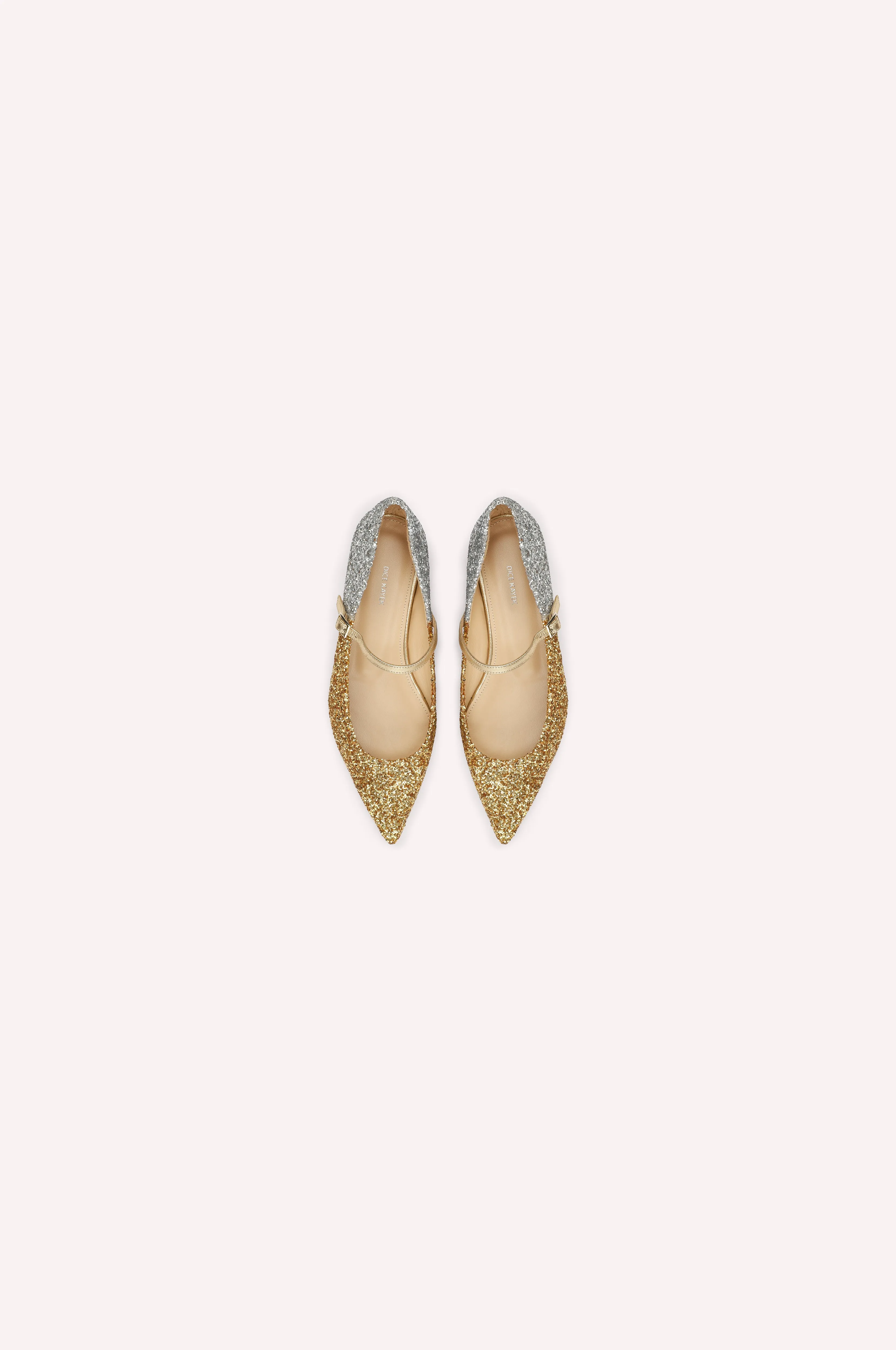 Glitter Ballet Flats