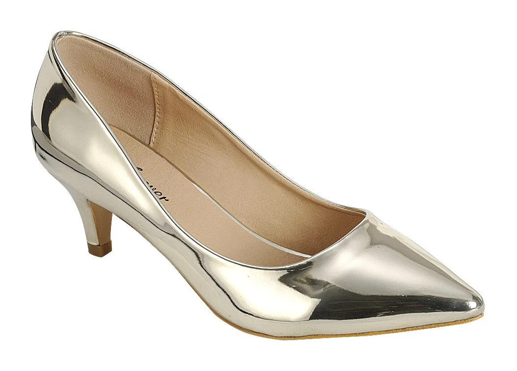 Gold Luxe Heels