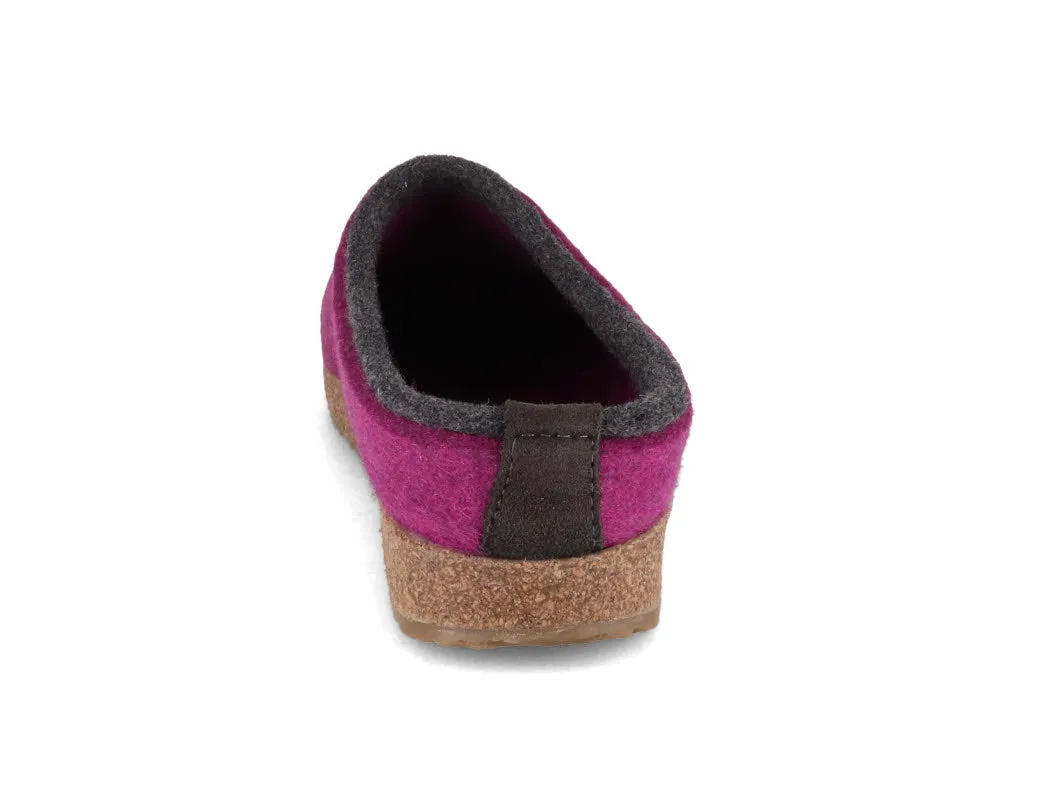 HAFLINGER Clog | Grizzly Kris, Mulberry