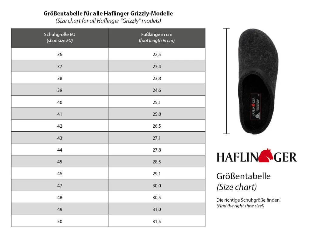 HAFLINGER Clog | Grizzly Kris, Mulberry