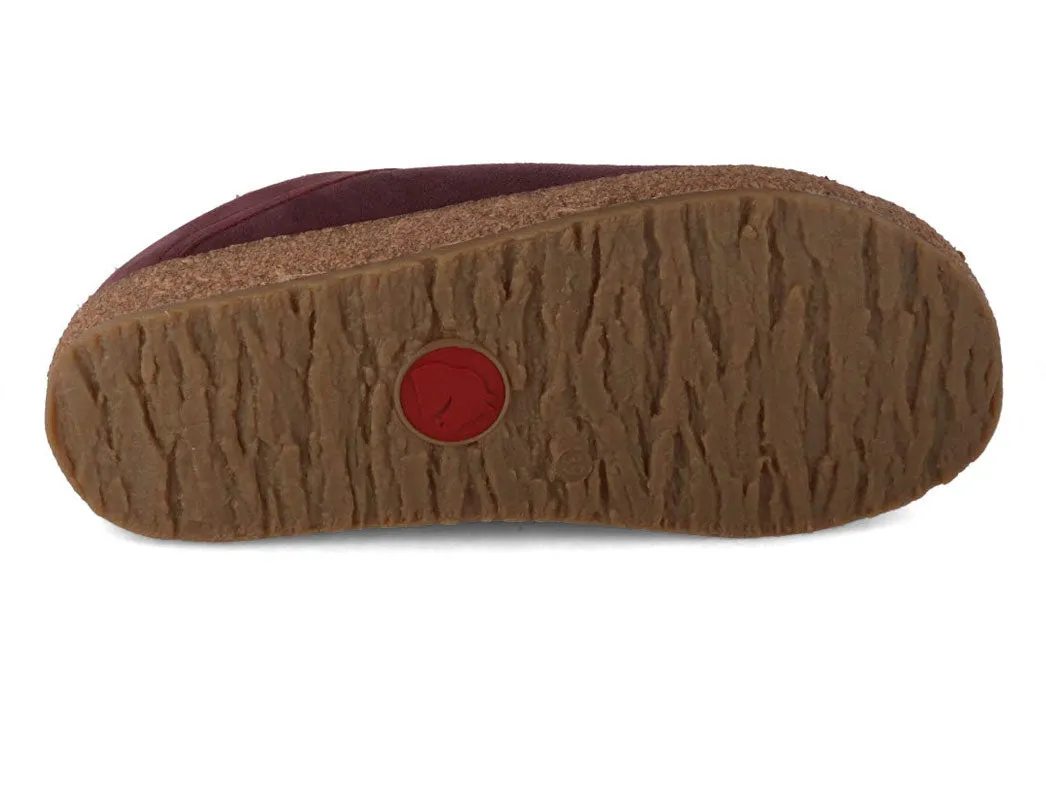 HAFLINGER Clog | Snowbird, Aubergine