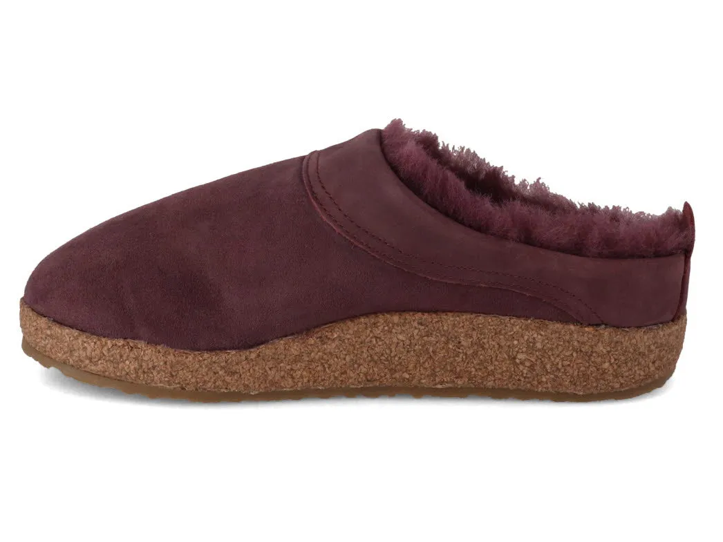 HAFLINGER Clog | Snowbird, Aubergine