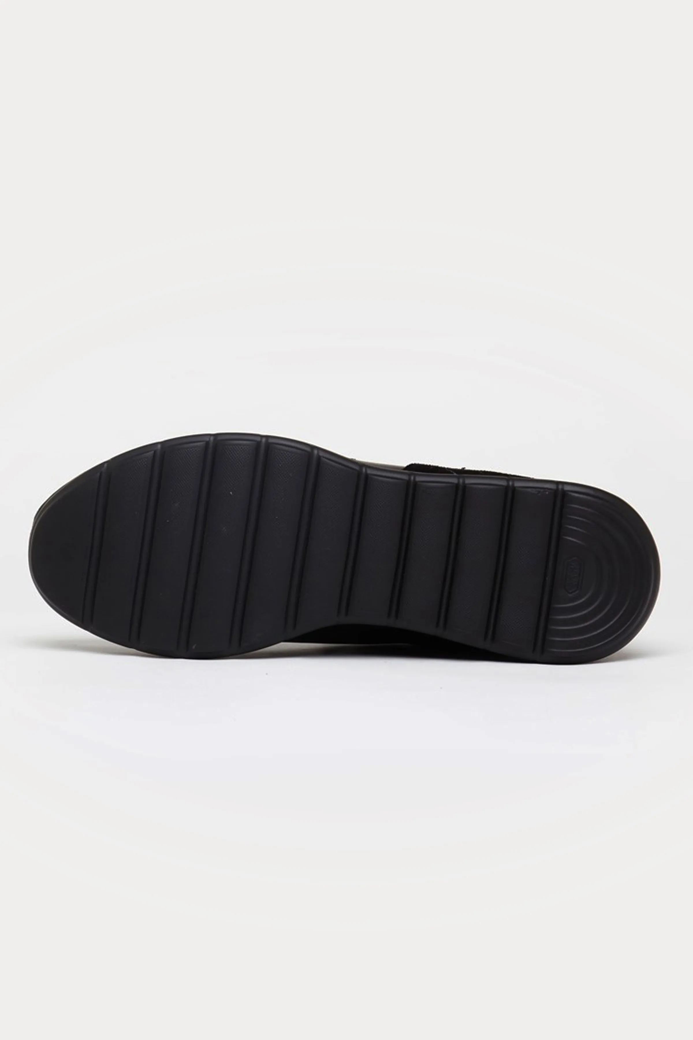 Hammersmith Leather Trainers in Black