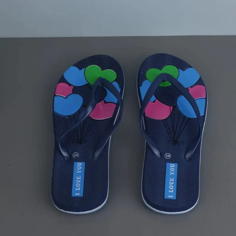 Heart Flip Flop