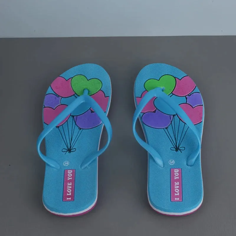 Heart Flip Flop