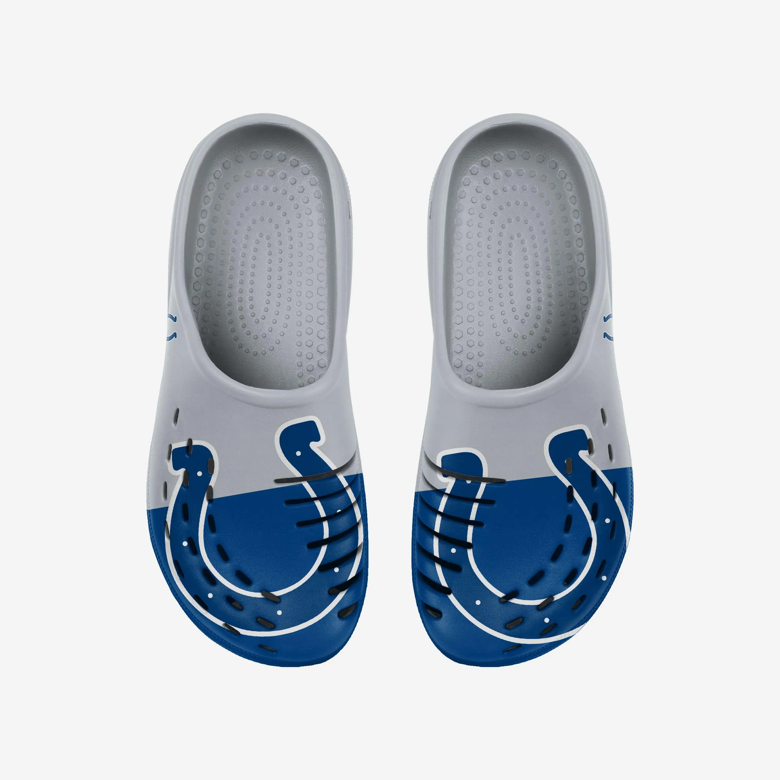 Indianapolis Colts Colorblock Big Logo Clog