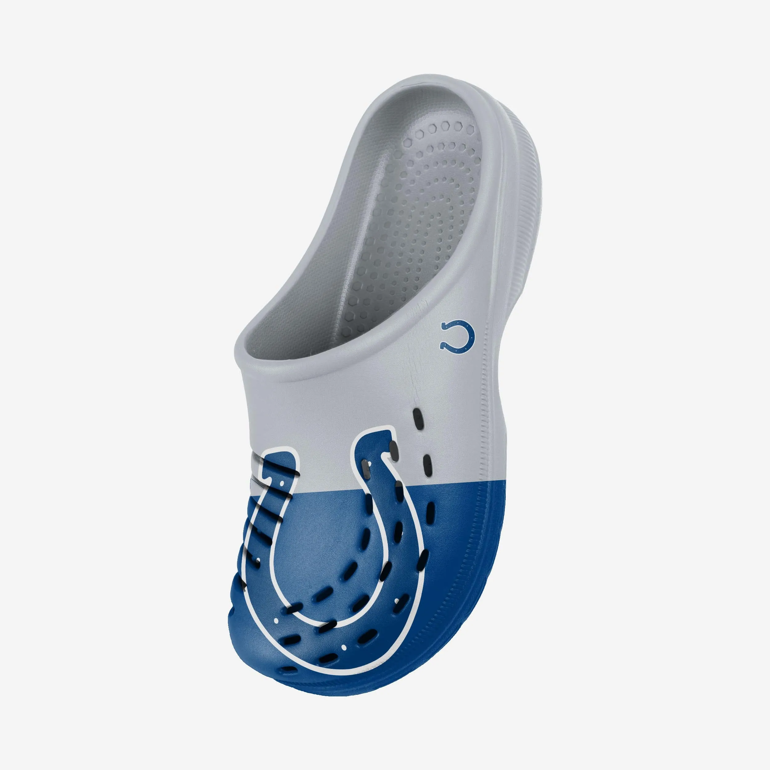 Indianapolis Colts Colorblock Big Logo Clog