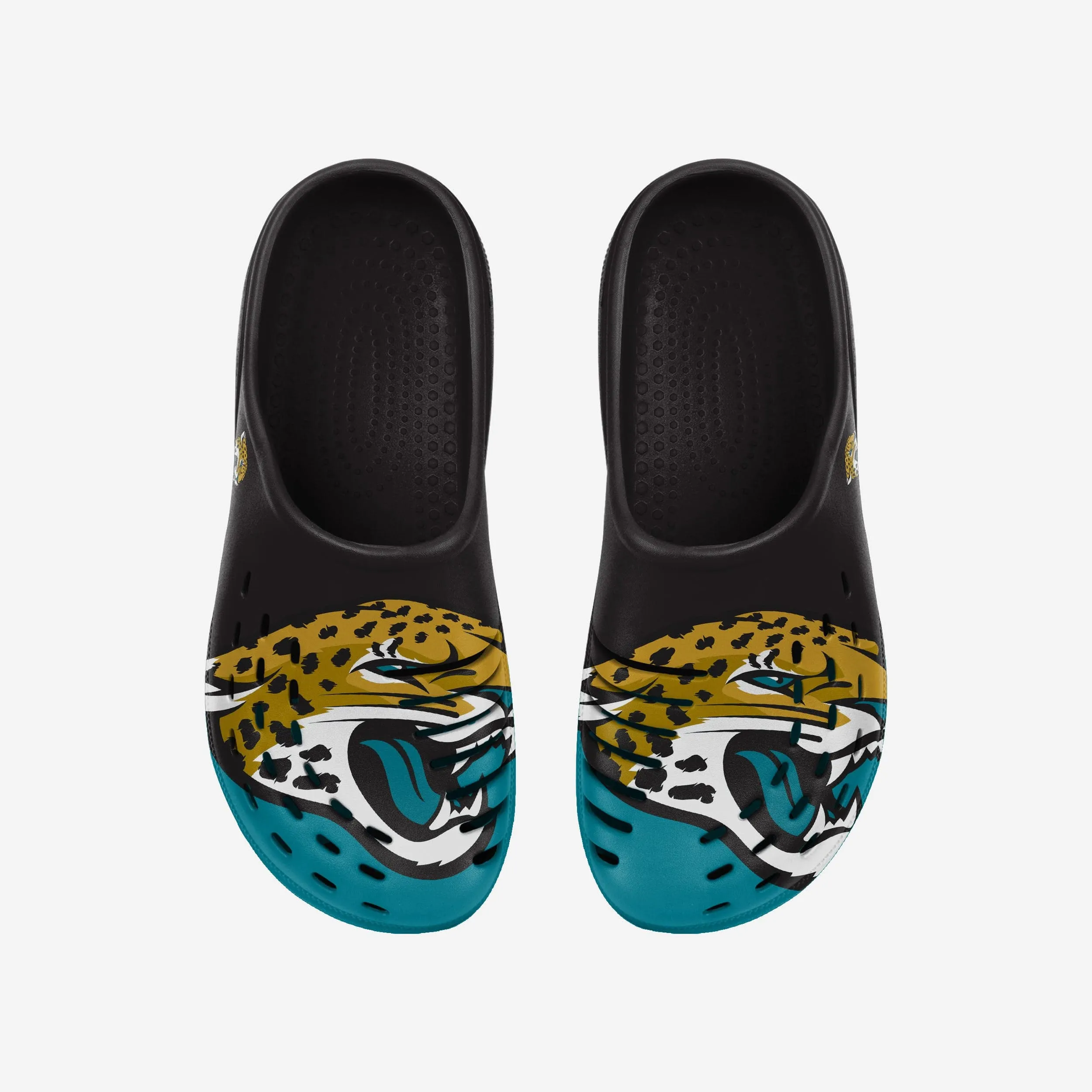 Jacksonville Jaguars Colorblock Big Logo Clog