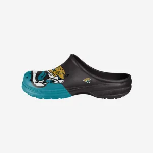 Jacksonville Jaguars Colorblock Big Logo Clog