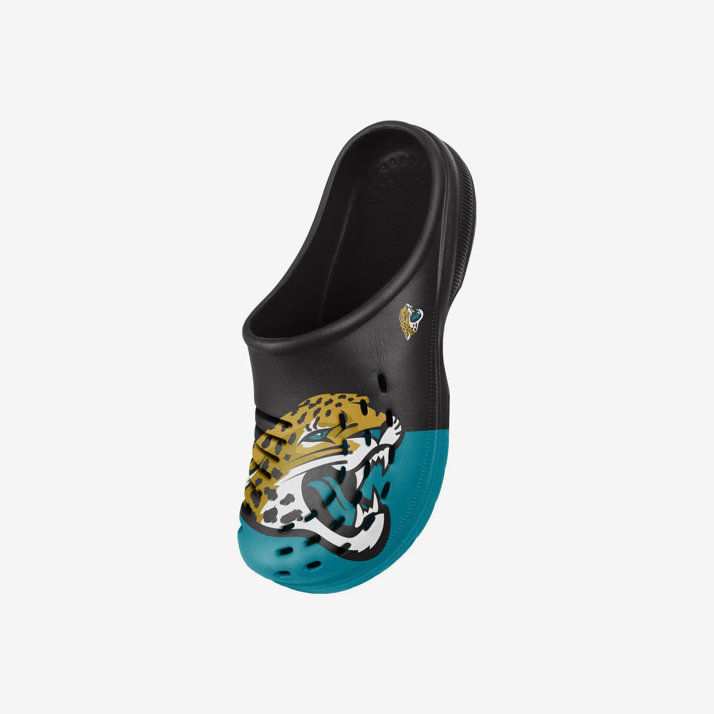 Jacksonville Jaguars Youth Colorblock Big Logo Clog